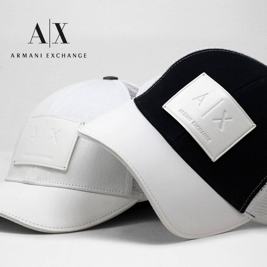 VIP【関税送料無料】希少 EMPORIO ARMANI HAT ARMANI EXCHANGE 帽子 ハット 「A|X アルマーニ エクスチェンジ
