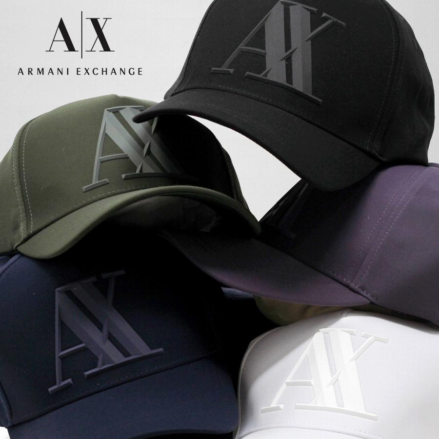 キャップ ゴムロゴ アルマーニエクスチェンジ 紳士キャップ メンズ スポーツ A|X Armani Exchange キャップ メンズ 帽子 メンズ ゴルフ 正規輸入品 ブランド｜elehelm-hatstore