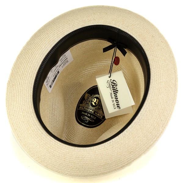 BILTMORE（ビルトモア） ハット 中折れ アメリカ ヘンプブレード