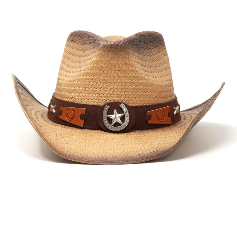 ウエスタンハット 8BU TOYO STRAW ストローハット メンズ カウボーイ