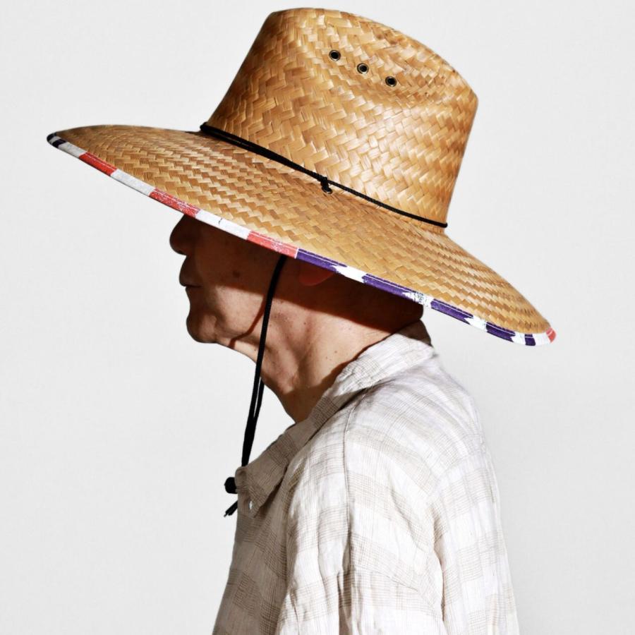 California Hat ライフガードハット メンズ ストローハット パーム