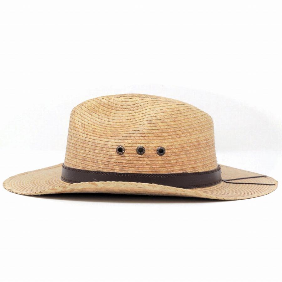 麦わら帽子 メンズ アウトバック 貝葉 中折れ帽 California Hat