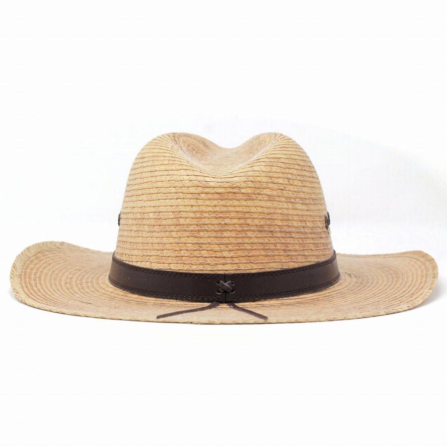 麦わら帽子 メンズ アウトバック 貝葉 中折れ帽 California Hat