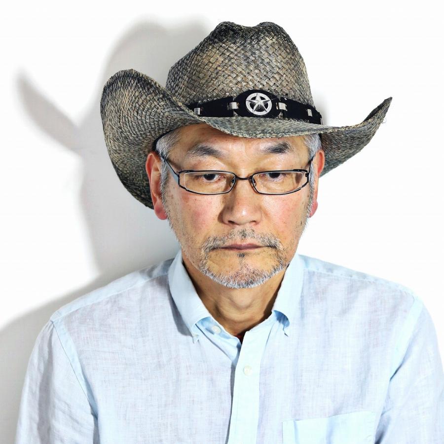 ラフィア テンガロンハット California Hat Company Inc. メンズ レディース 帽子 アメリカ 春夏 ハット カリフォルニアハット カウボーイ 黒 ブラック｜elehelm-hatstore｜09