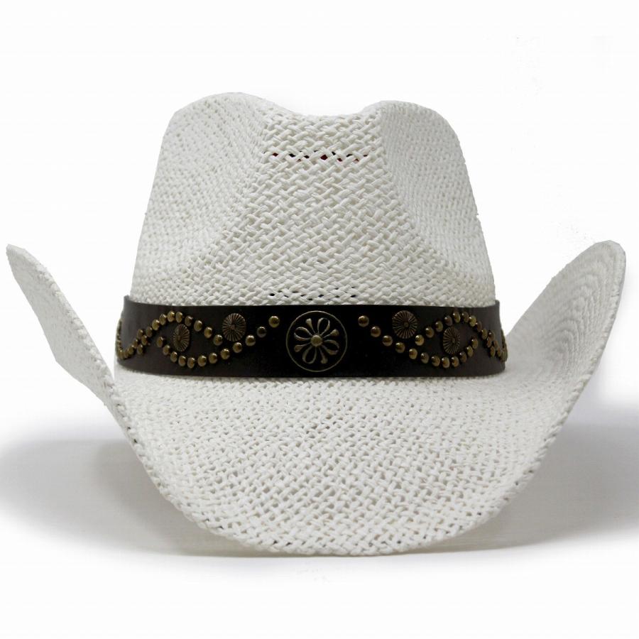 ホワイト カウボーイハット 聖母マリア ホワイト カウボーイハット 聖母マリア