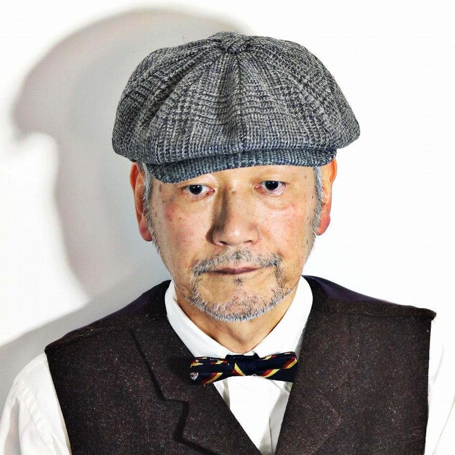 CHRISTY'S × JUN　クリスティーズ　ウールキャスケット Christies 八方ハンチング CHRISTYS' LONDON ウール