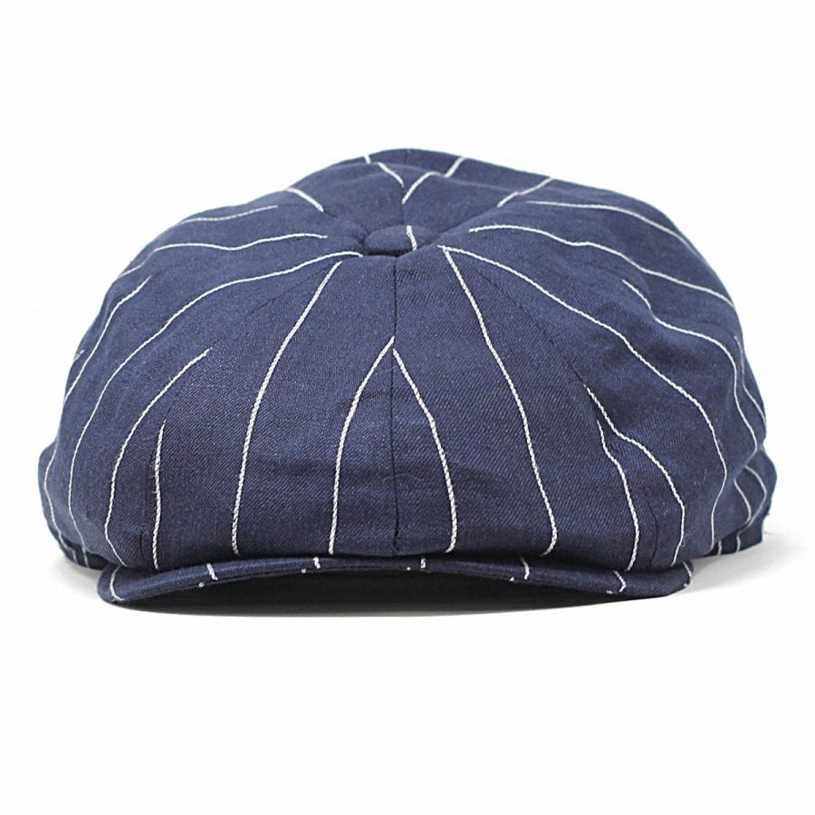 Christies CHRISTYS' LONDON ストライプ柄 8方ハンチング 春 夏