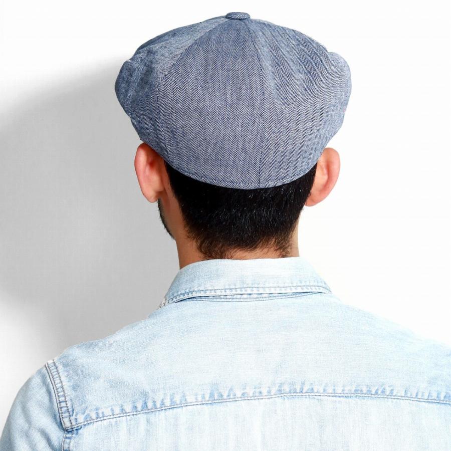 Christies ハンチング 大きいサイズ ヘリンボーン キャスケット 春 夏