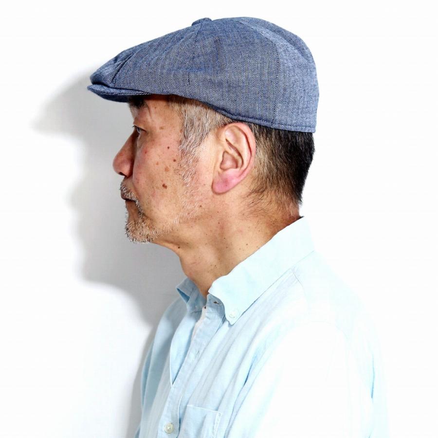 Christies ハンチング 大きいサイズ ヘリンボーン キャスケット 春 夏