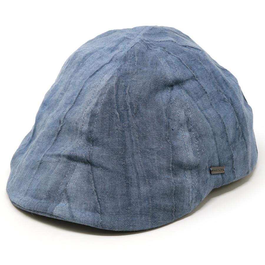 ハンチング メンズ HAT YOU ハンチング帽 春夏 シワ加工