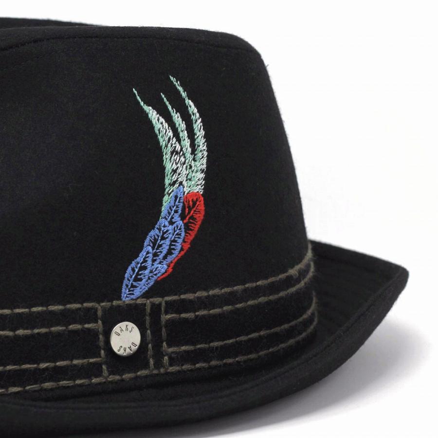 DAKS（ダックス） 中折れハット メンズ 帽子 ウール 秋 冬 中折ハット