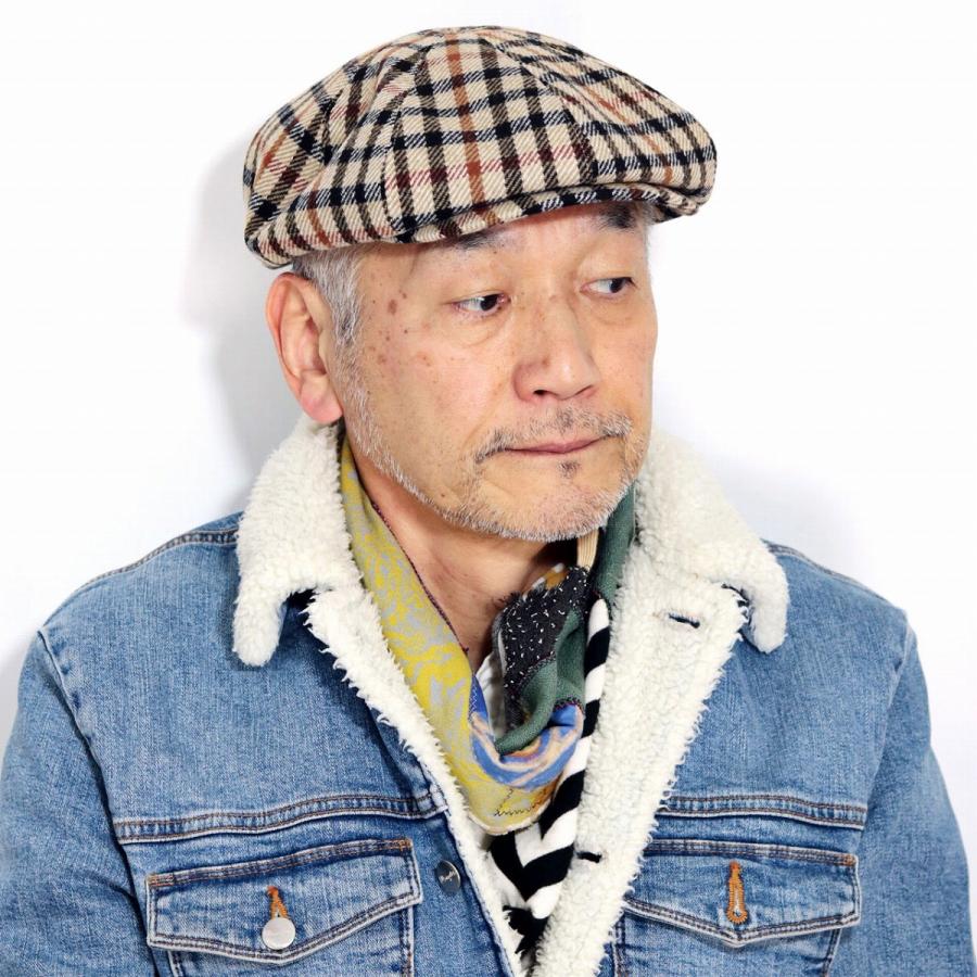 ダックス 帽子 ハンチング メンズ キャスケット ネイビー 8方ハンチング メンズ 渋い ファッション クラシック ハウスチェック 冬 D0017 013 Elehelm帽子通販専門店 通販 Yahoo ショッピング