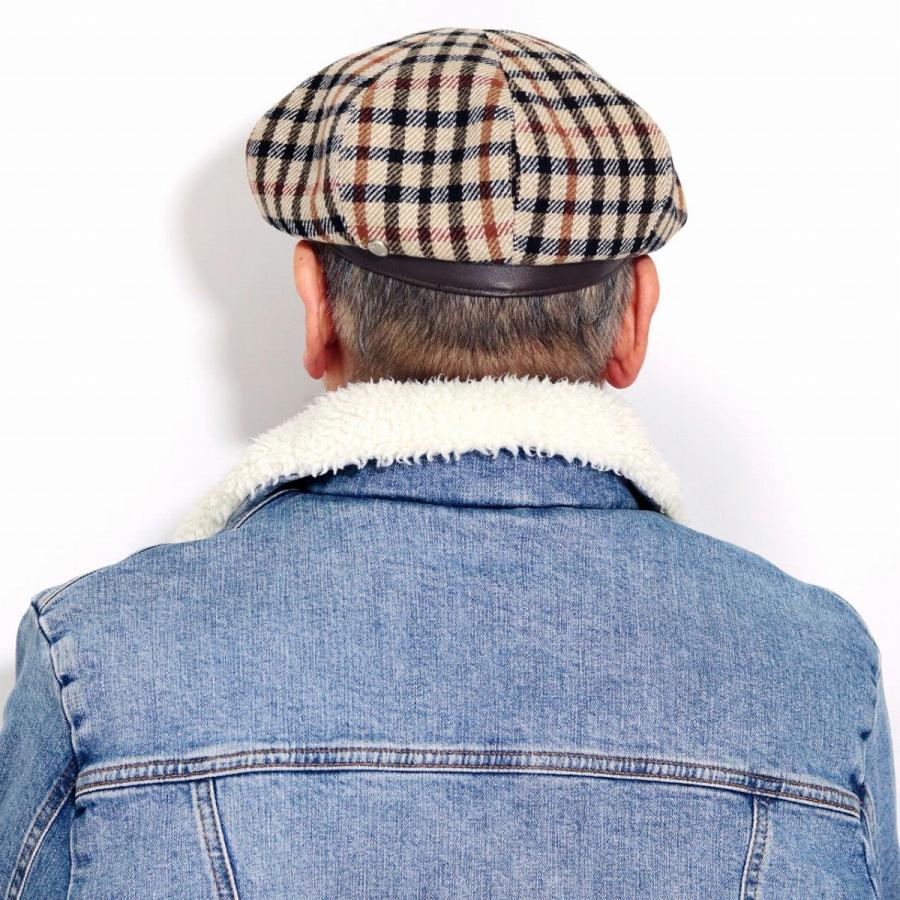 ダックス 帽子 ハンチング メンズ キャスケット ネイビー 8方ハンチング メンズ 渋い ファッション クラシック ハウスチェック 冬 D0017 013 Elehelm帽子通販専門店 通販 Yahoo ショッピング