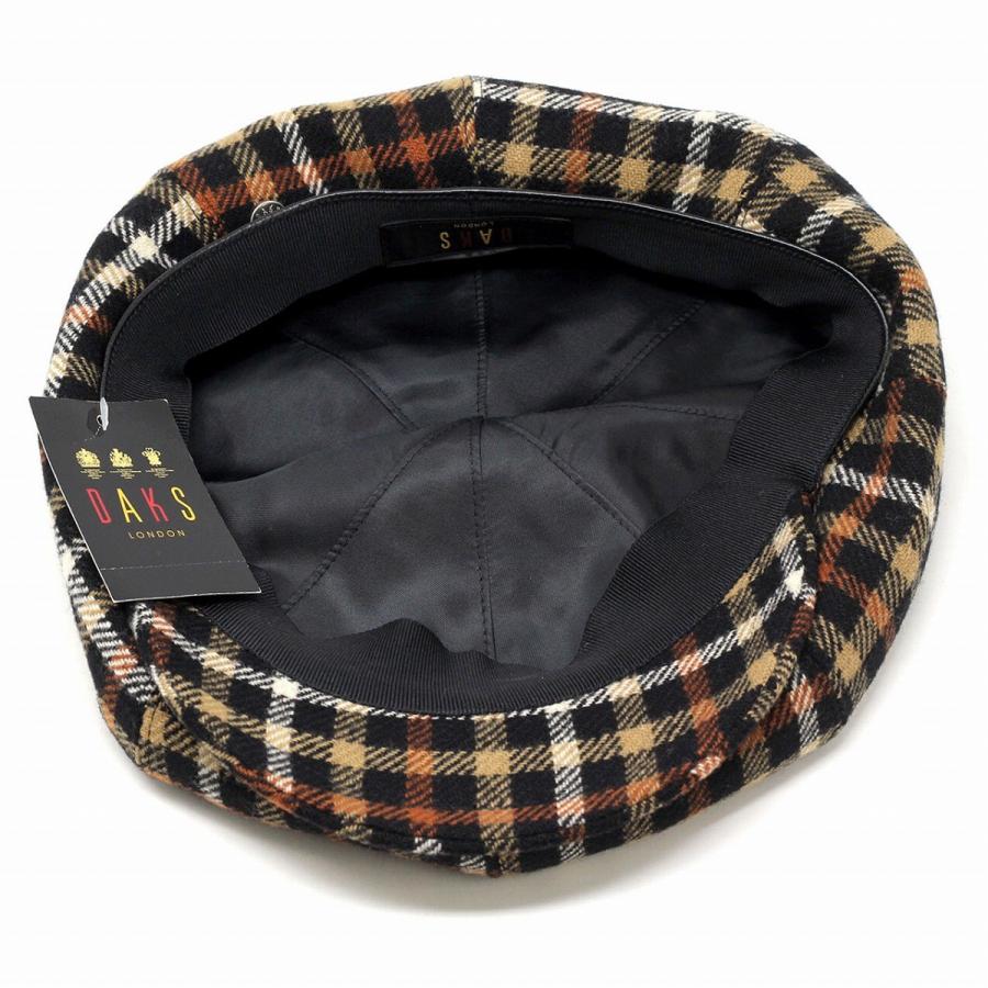 DAKS（ダックス） キャスケット メンズ ハンチング ハウスチェック