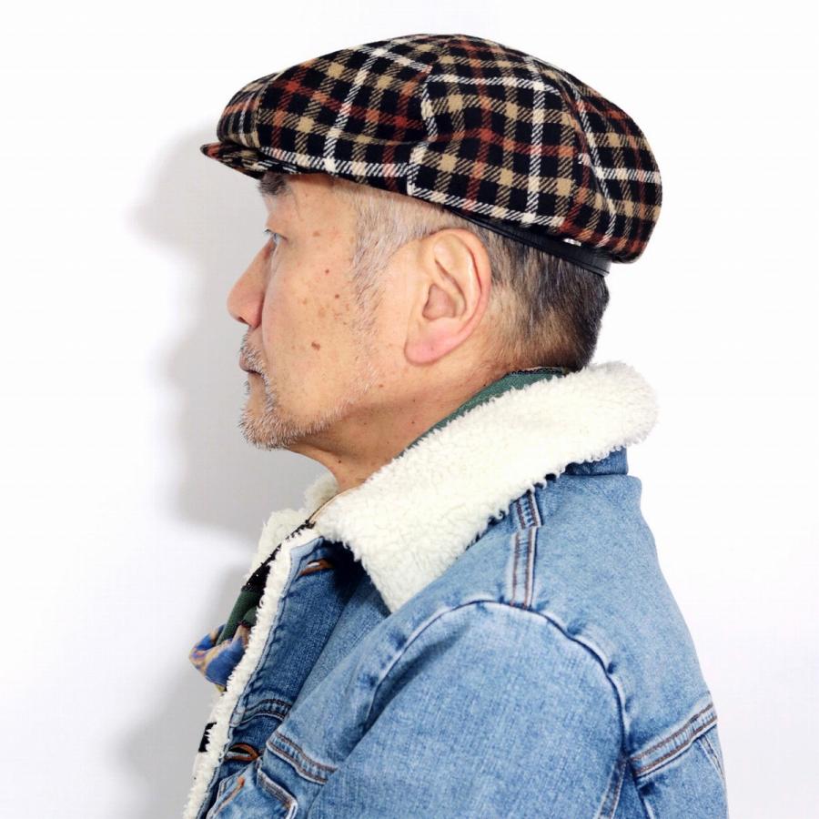 DAKS（ダックス） キャスケット メンズ ハンチング ハウスチェック