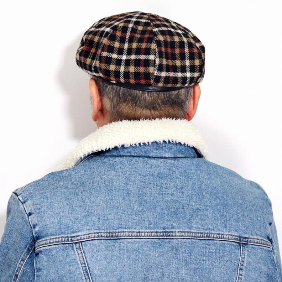 DAKS（ダックス） キャスケット メンズ ハンチング ハウスチェック