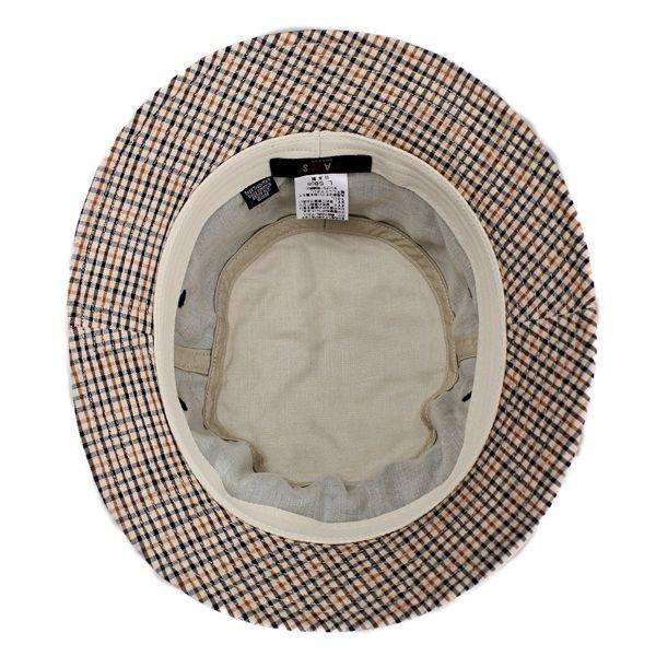 DAKS（ダックス） ハット 紳士 アウトドア 日よけ 春 夏 麻生地 2