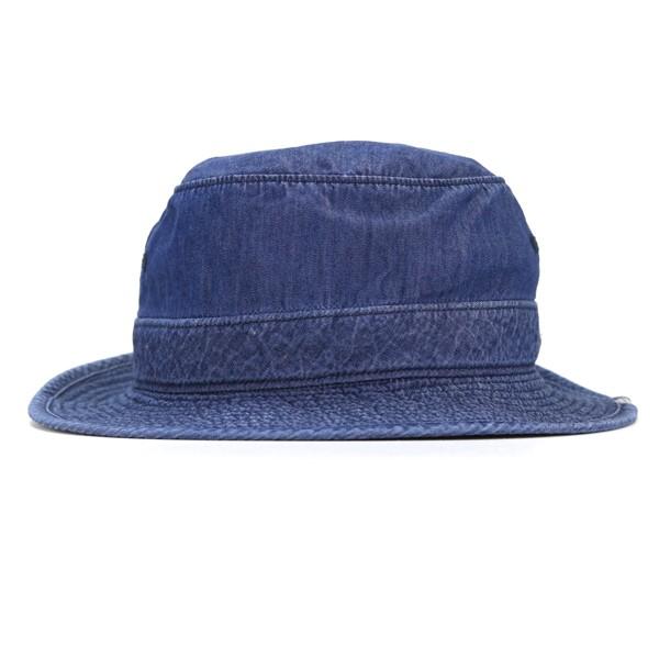 DAKS（ダックス） インディゴデニム サファリハット メンズ 父の日