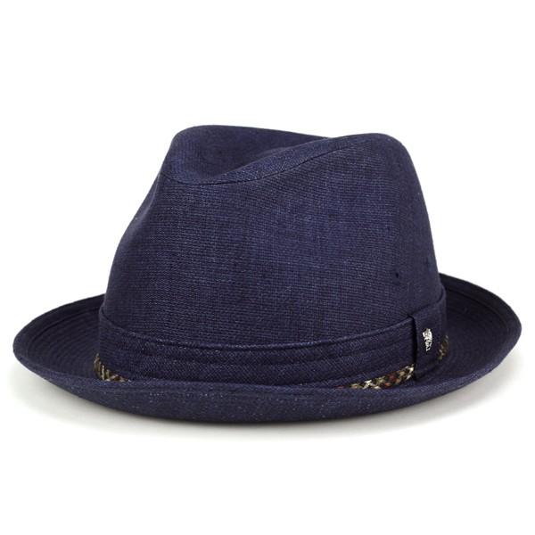 人気ブランド 夏 帽子 Hat Daks 大人コーデをまとめるシックな中折れ帽 春 ネイビー 紺 ハット 中折れ帽 高級 上質 ルポワン染め 麻100 フォーマル ダックス ファッション メンズ 帽子 Www Affaires Sociales Gouv Cg