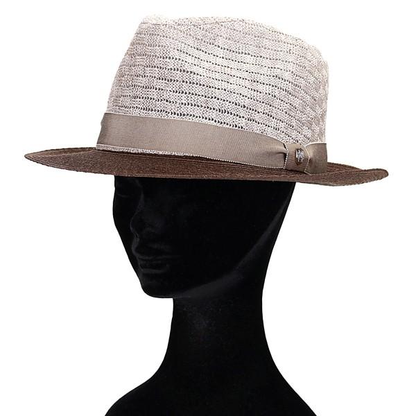 DAKS（ダックス） 中折れ ハット 春夏 リネン ニット メンズ 父の日