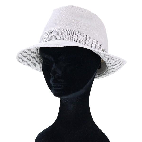 DAKS（ダックス） 中折れ たためる 帽子 春夏 メンズ リネン