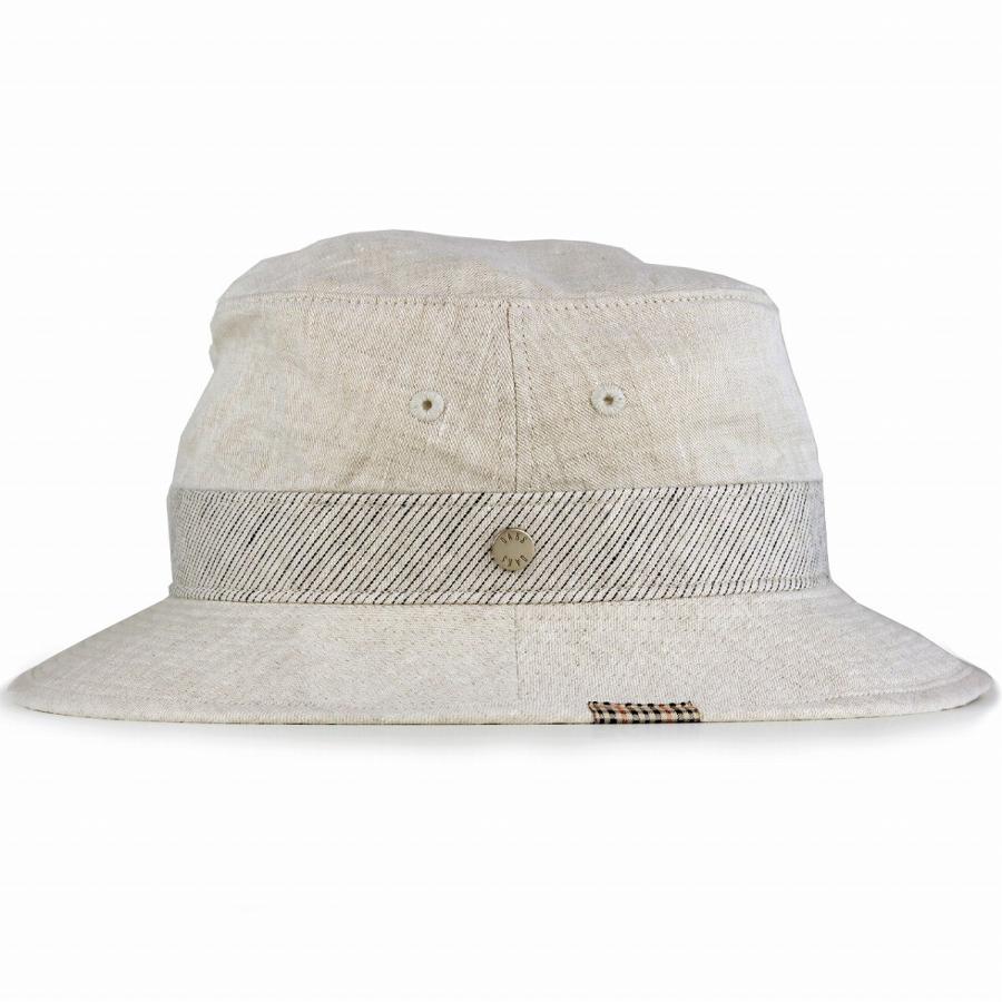 DAKS（ダックス） リネン サファリ ハット メンズ ギフト レディース