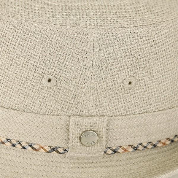 DAKS（ダックス） アルペンハット 春夏 上品 麻 パナマガーゼ 涼しい