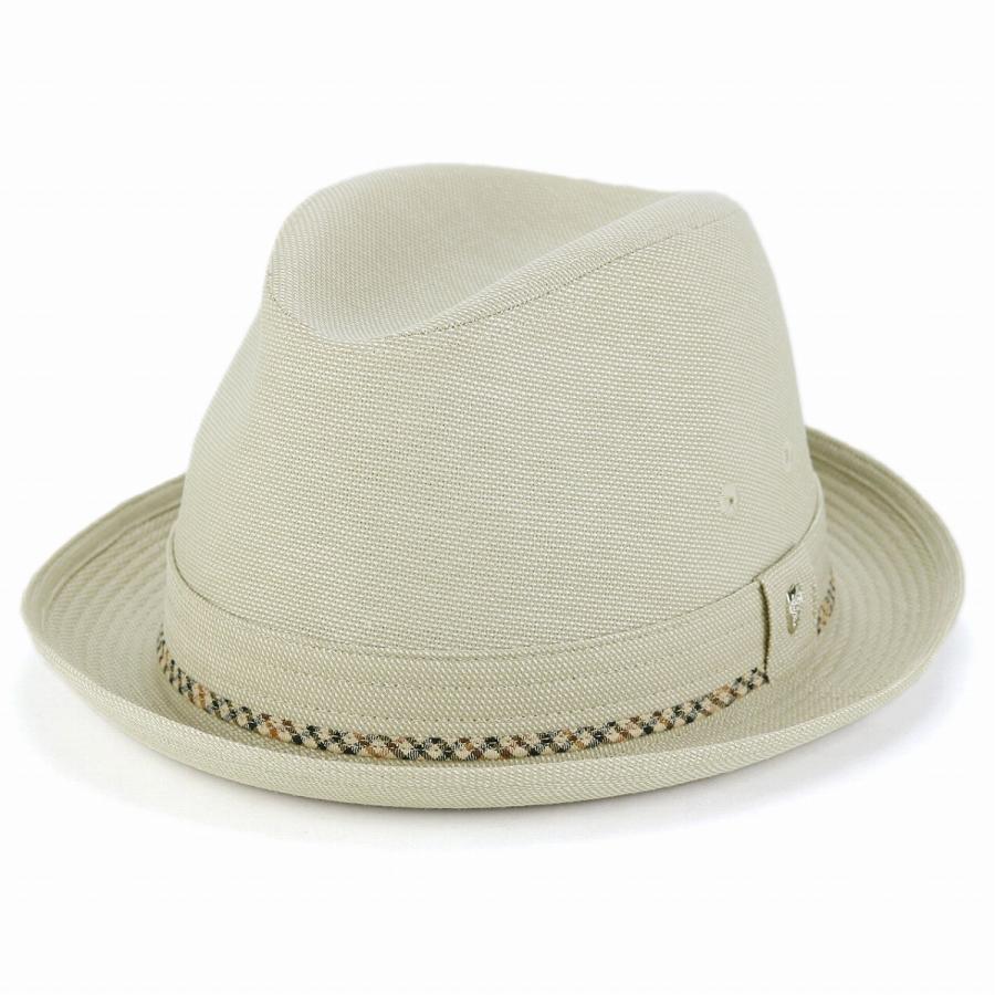 DAKS（ダックス） 帽子 メンズ ハット バーズアイ 春 夏 紳士 中折れ