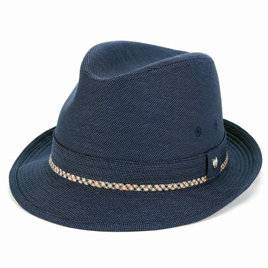 DAKS（ダックス） ハット メンズ バーズアイ 春 夏 紳士 帽子 中折れ