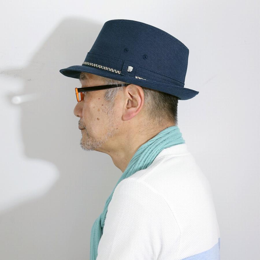 DAKS（ダックス） ハット メンズ バーズアイ 春 夏 紳士 帽子 中折れ