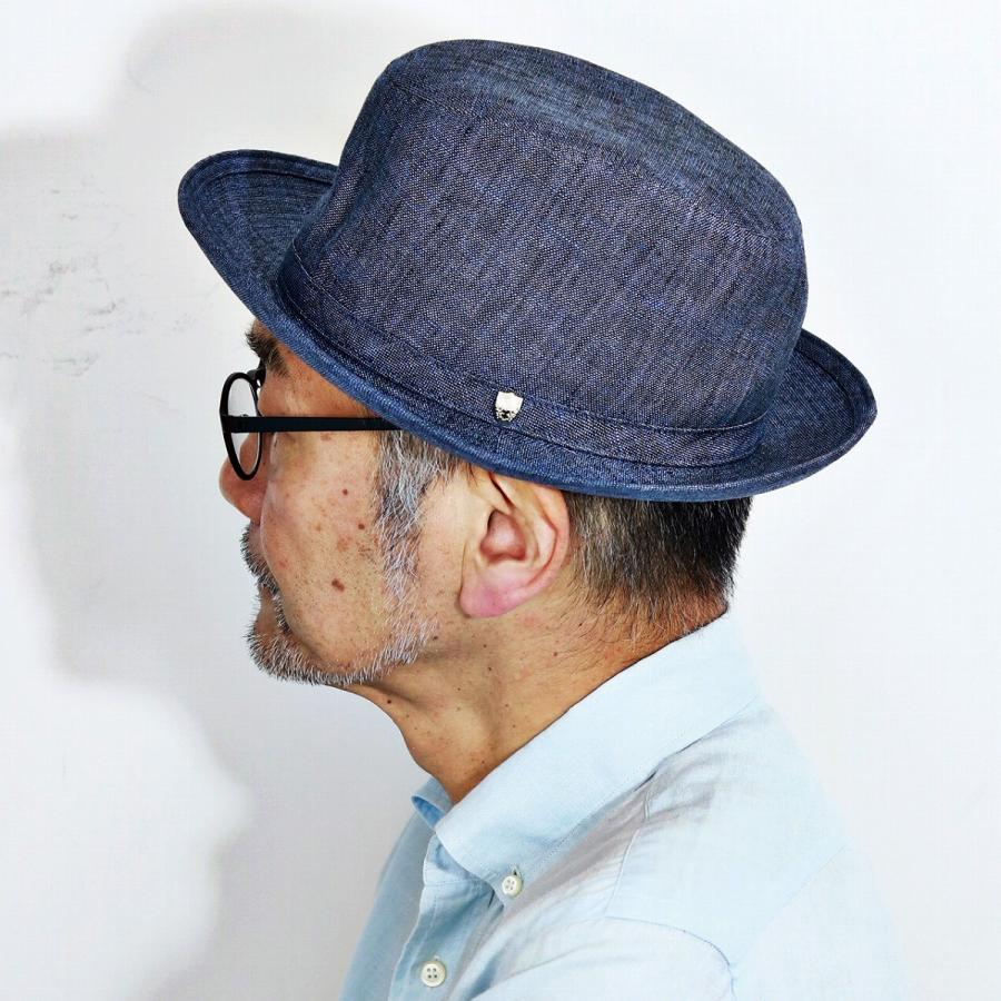 DAKS ハット 春 夏 大きいサイズ daks 中折れハット メンズ ソフトジェノバアルペン リネン ダッ DAKS（ダックス） 春 夏 中折れハット ソフトジェノバアルペン リネン