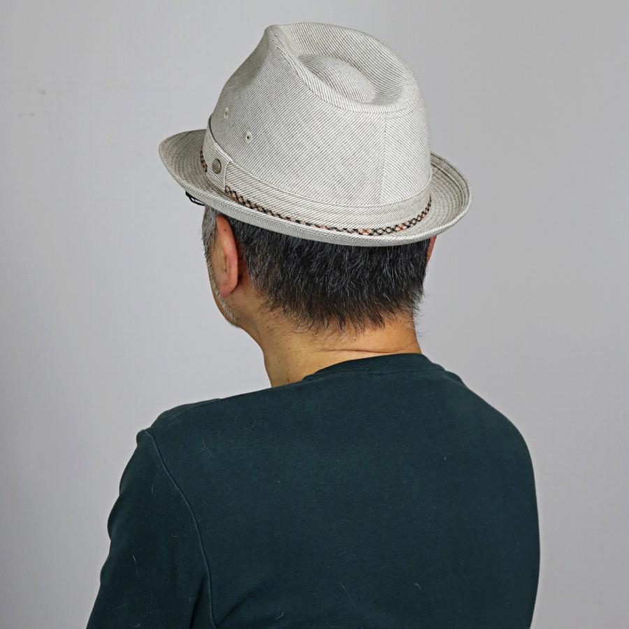 DAKS (ダックス) 帽子 メンズ 50代 春夏 ニューレスコー 中折れハット