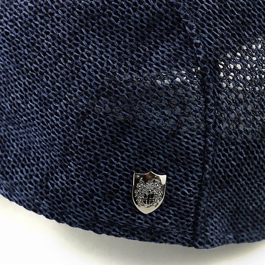 DAKS（ダックス） 春 夏 コットンニット ハンチング 透かし編み 涼しい