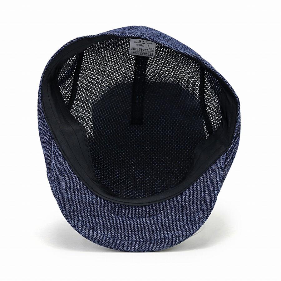 DAKS（ダックス） 春 夏 コットンニット ハンチング 透かし編み 涼しい