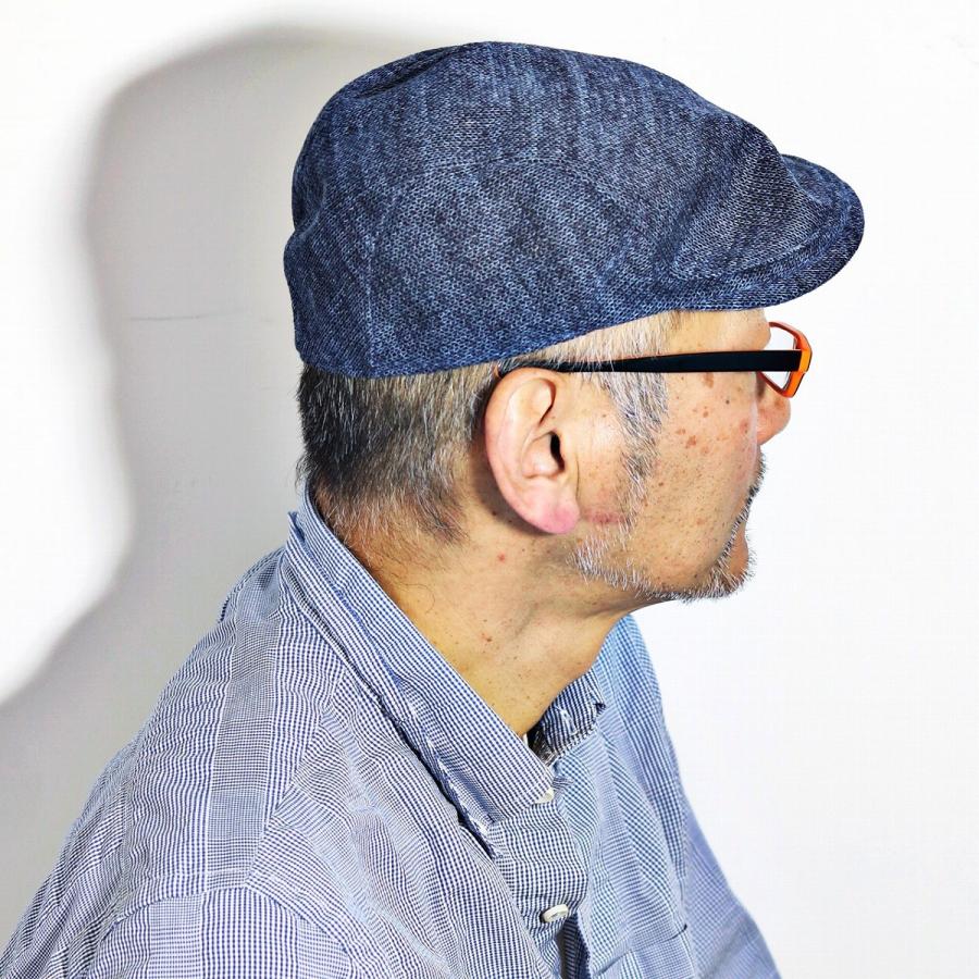 DAKS（ダックス） 春 夏 コットンニット ハンチング 透かし編み 涼しい