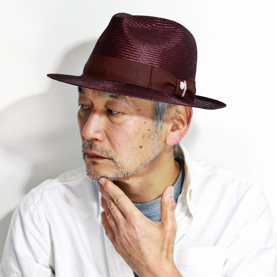 Daks 春 夏 中折れ 帽子 メンズ サイズ調整 紳士 ファッション ワイン春夏 中折れハット 59cm 軽量 ダックス Parasisol シゾール レッド ボルドー D1626 038 Elehelm帽子通販専門店 通販 Yahoo ショッピング