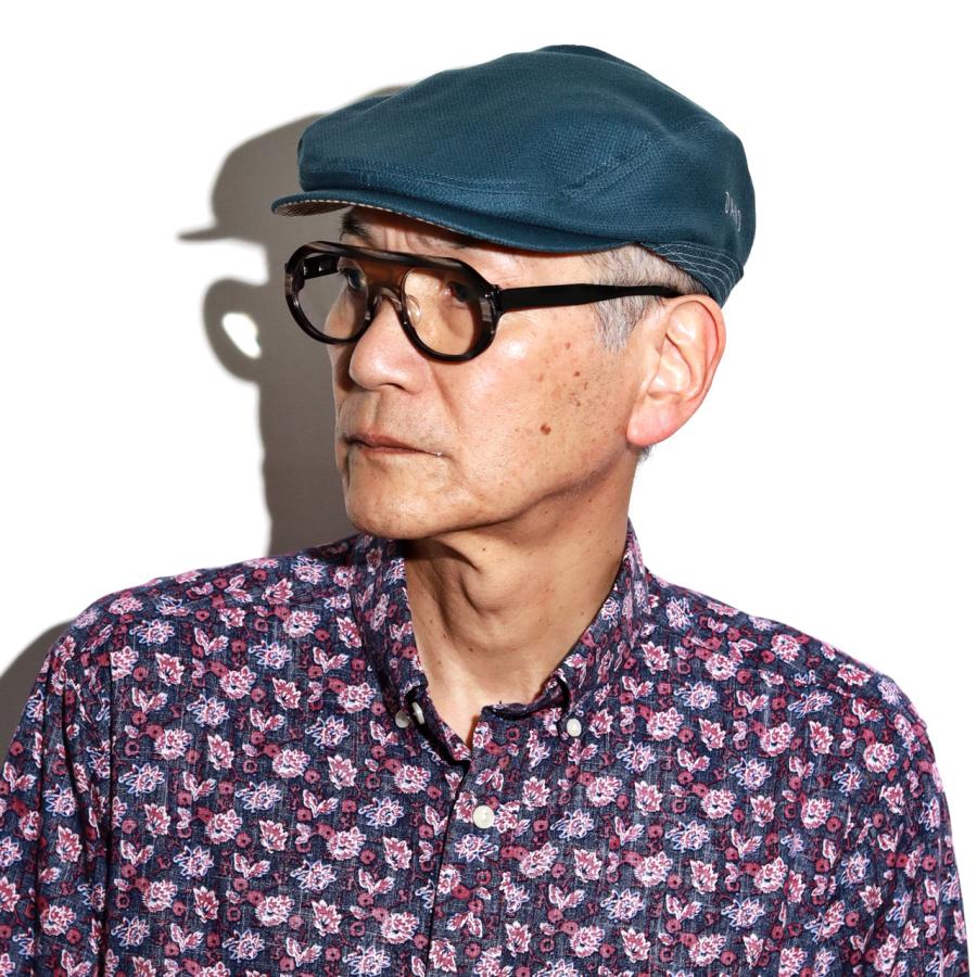 【未使用】DAKS　帽子 DAKS ダックス ハンチング帽 メンズ 帽子 綿麻プリペラ 春夏 60