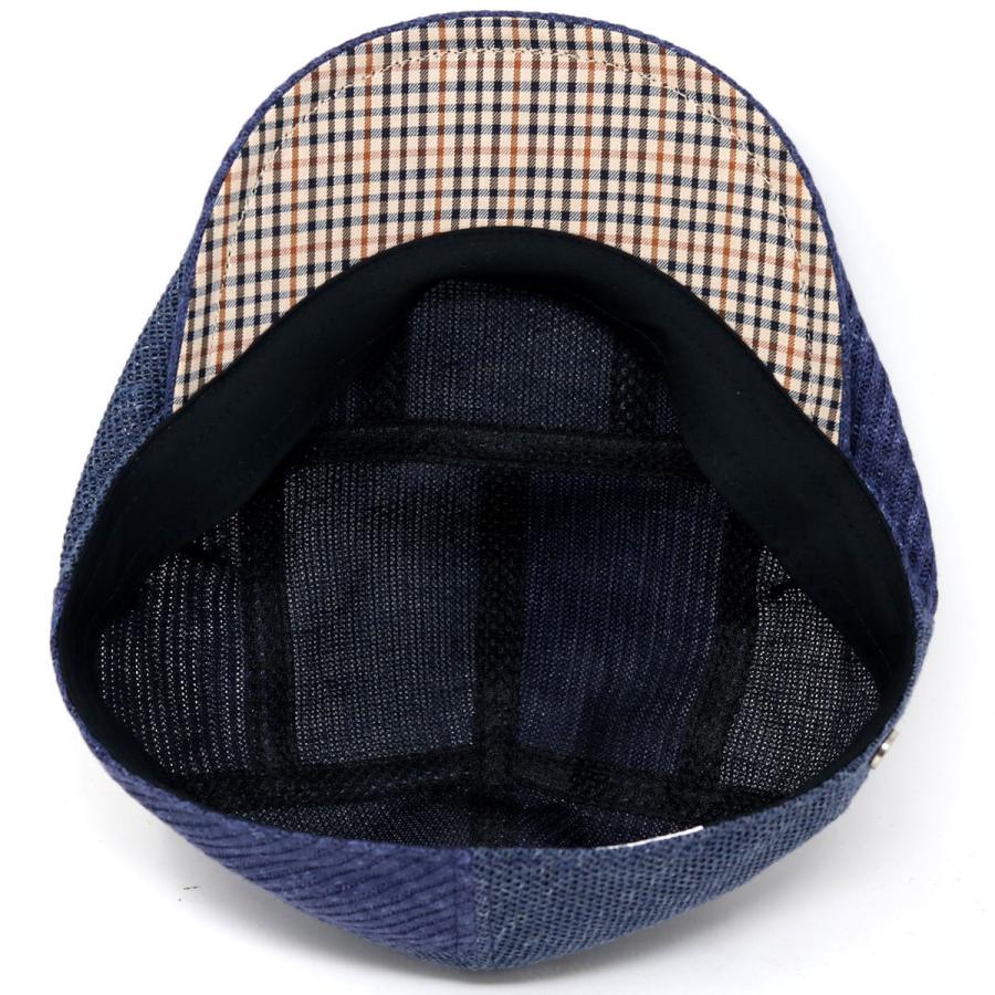 DAKS メンズ 帽子 日本製 ハンチング 父の日 ギフト 春夏 送料