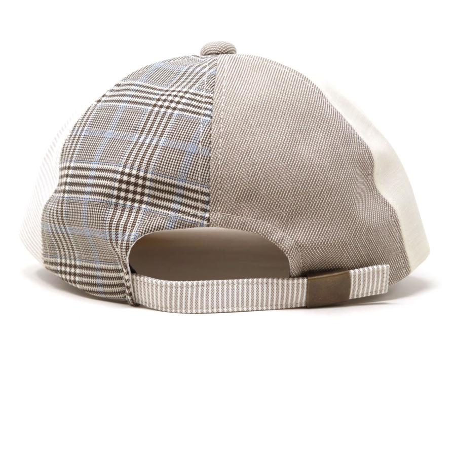 DAKS 爆買 帽子 メンズ 牛革 キャップ 浅めのキャップ パッチ