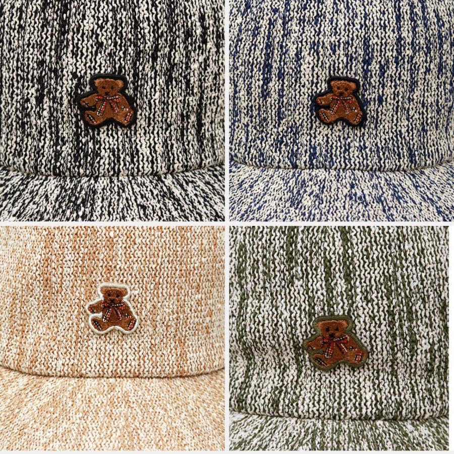 DAKS（ダックス） キャップ メンズ レディース テディベア ワッペン