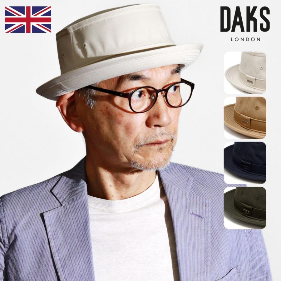 DAKS（ダックス） メンズ ハット ポークパイハット レディース オール