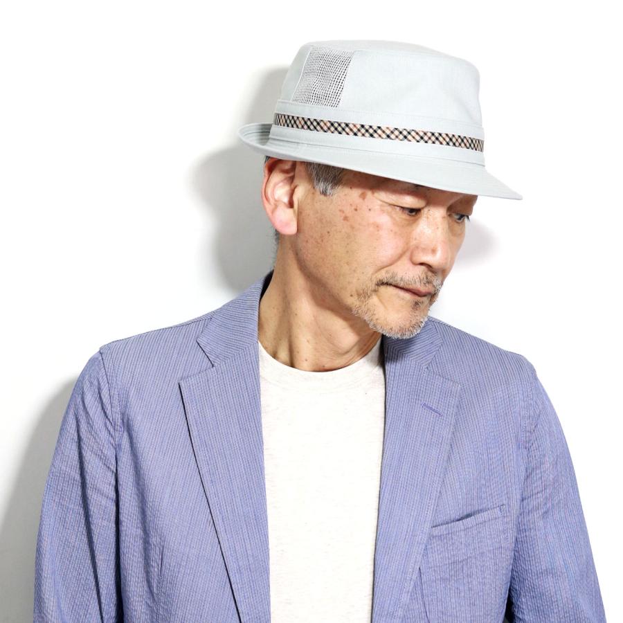 DAKS リネン アルペンハット メンズ 麻 ハット 紳士 アルペン 帽子 プレゼント 父の日 涼しい 夏 ハット 春 リネンハット ハウスチェック / 全2色 [ alpine hat ] 40代 50代 60代 ファッション 小物 父の日 ギフト 男性 誕生日 お父さん プレゼント ラッピング無料 DAKS（ダックス） リネン アルペンハット メンズ 麻 ハット 紳士