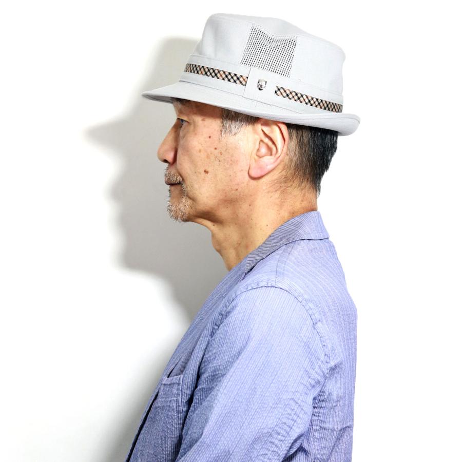 DAKS リネン アルペンハット メンズ 麻 ハット 紳士 アルペン 帽子 プレゼント 父の日 涼しい 夏 ハット 春 リネンハット ハウスチェック / 全2色 [ alpine hat ] 40代 50代 60代 ファッション 小物 父の日 ギフト 男性 誕生日 お父さん プレゼント ラッピング無料 DAKS（ダックス） リネン アルペンハット メンズ 麻 ハット 紳士