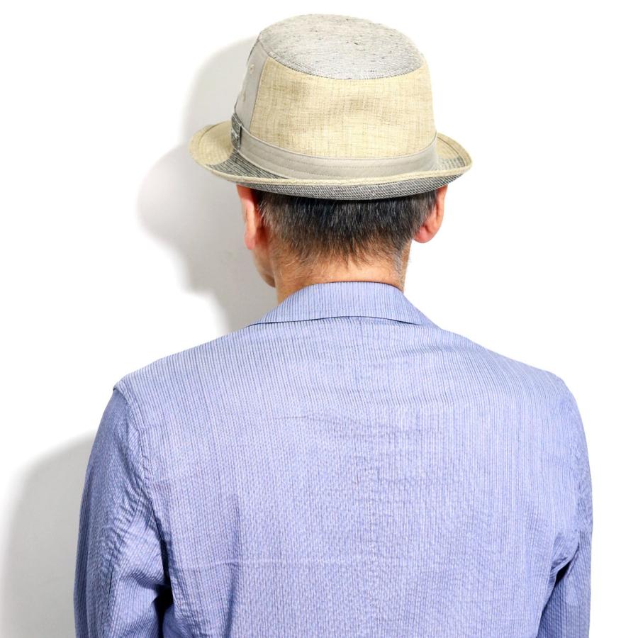 DAKS アルペンハット 紳士 帽子 麻 ハット シルク 帽子 日本製