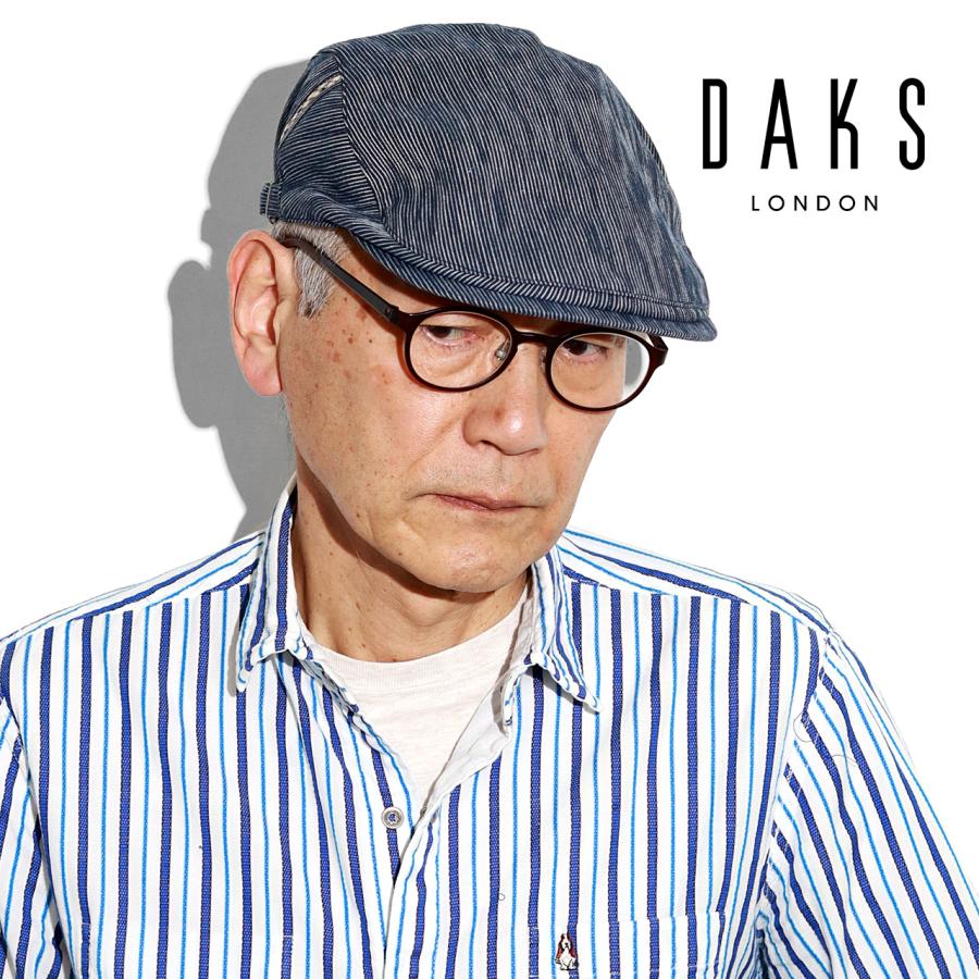 DAKS（ダックス） ハンチング 高島ちぢみ 帽子 ブランド メンズ 春夏