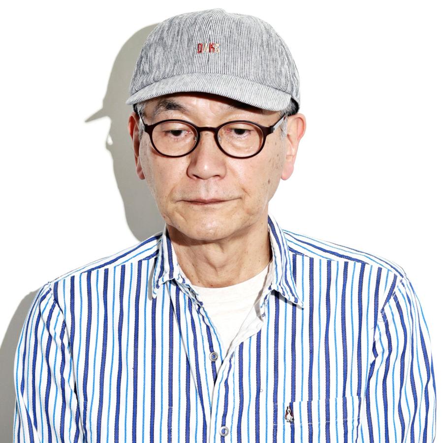 【未使用】DAKS　帽子 DAKS ダックス ハンチング帽 メンズ 帽子 綿麻プリペラ 春夏 60