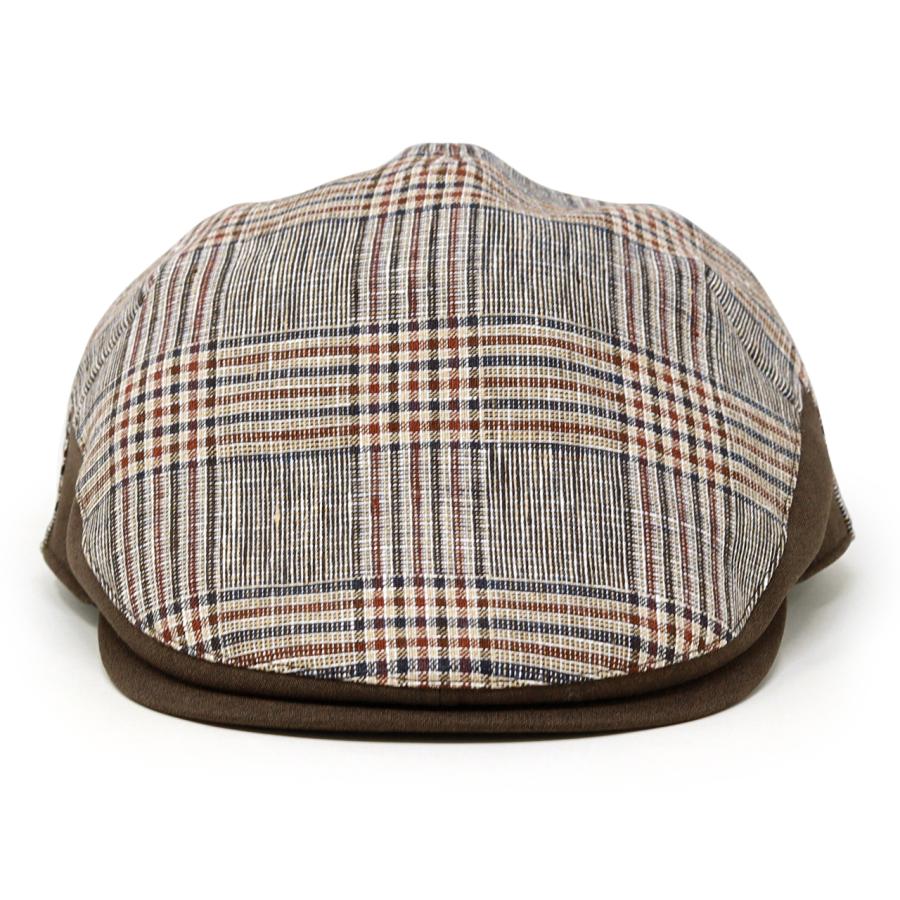 DAKS（ダックス） 帽子 メンズ 春夏 ハンチング帽 チェック 柄