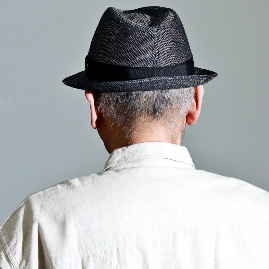 DAKS（ダックス） 中折れハット 夏 ハット メンズ 黒 クラシック