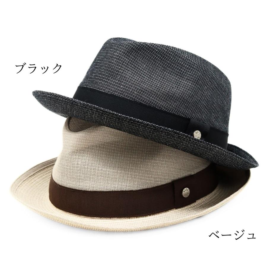 DAKS（ダックス） 中折れハット 夏 ハット メンズ 黒 クラシック
