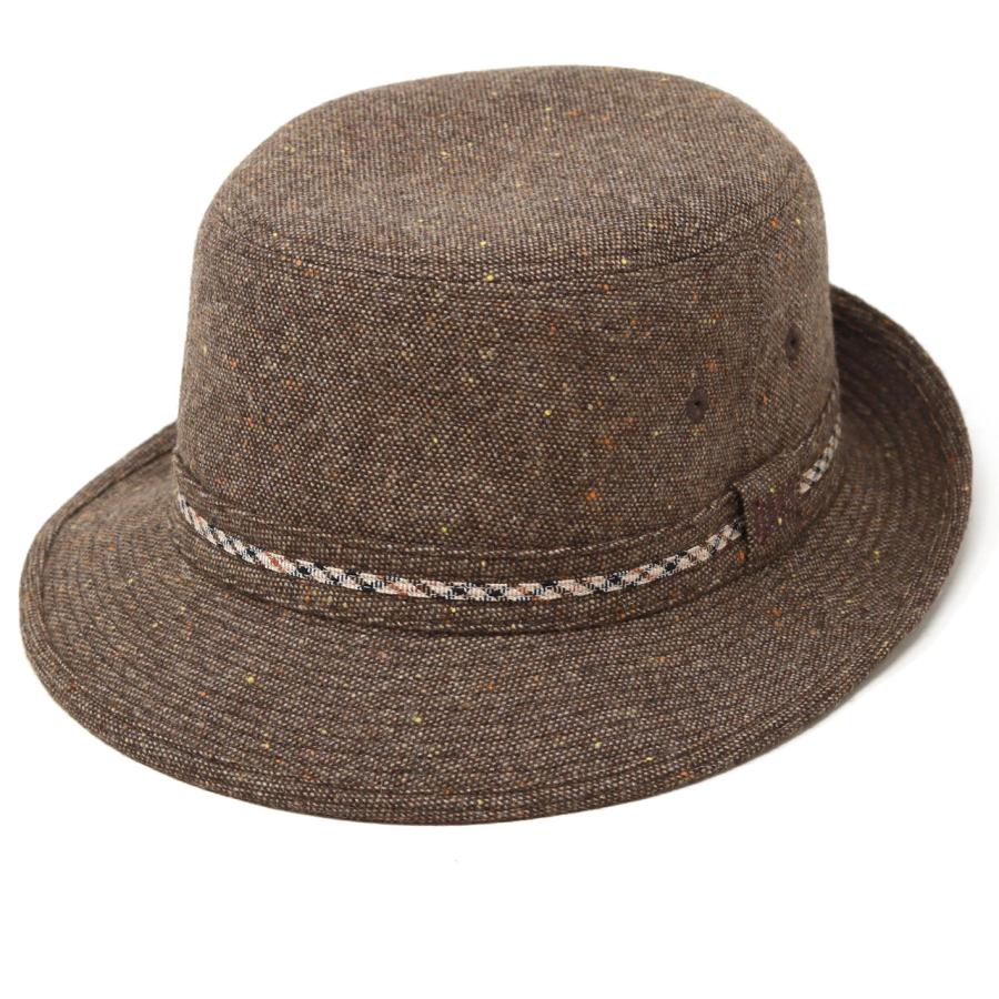 DAKS（ダックス） 帽子 メンズ ハット メンズ ウール混 ネップ入り